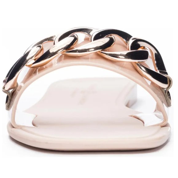 Midsummer Slide Sandal in Nude - Picture 2 of 4